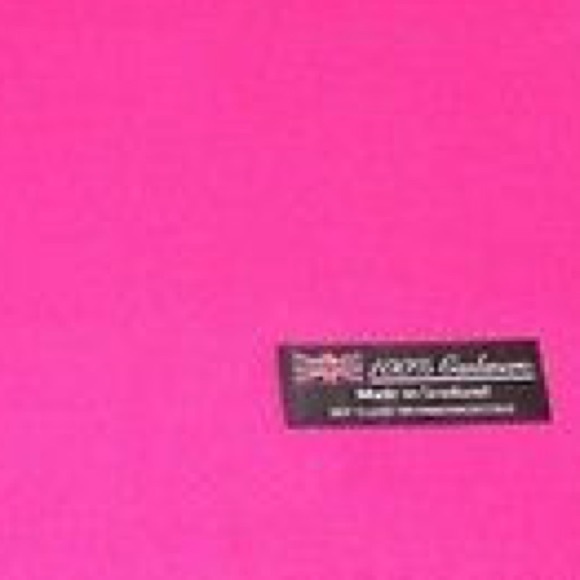 Top Rated ❤New 100% Cashmere Scarf Pink - Picture 5 of 6